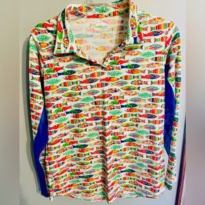 Spunkwear pull over Cabana top